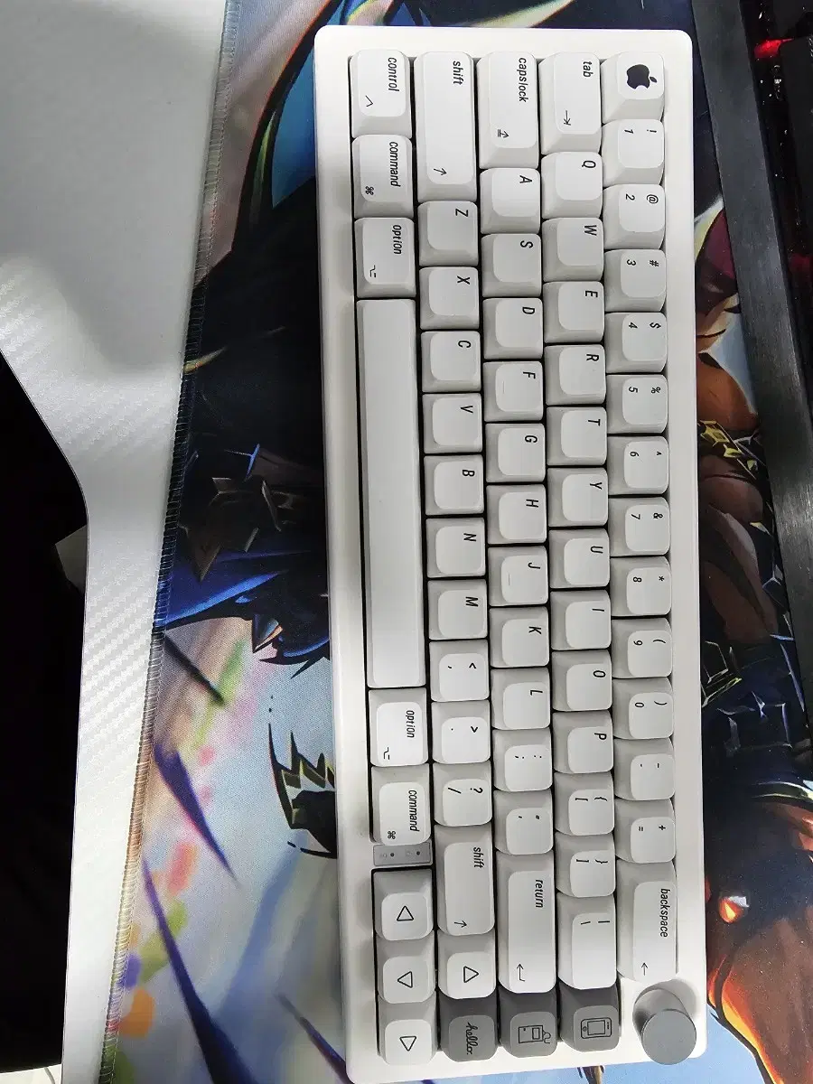 gmk67 + 미드나잇축 풀윤활 +스테빌 교정  커스텀키보드